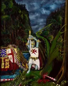 ST George And The Dragon
